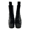 Load image into Gallery viewer, Gucci Black / Gold Horsebit Detail Patent Leather Pull On Ankle Boots
