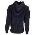 Load image into Gallery viewer, Tao by Comme des Garcons Black Hooded Cable Knit Sweater
