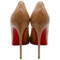 Load image into Gallery viewer, Christian Louboutin Nude Patent So Kate 120 Pumps
