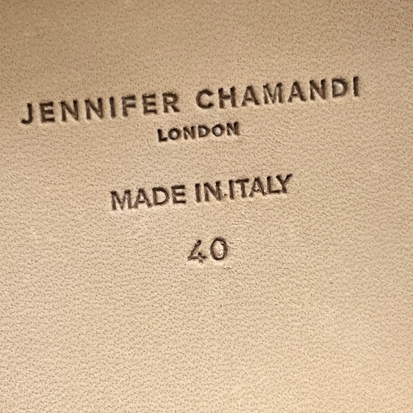 Jennifer Chamandi Tan Suede and Snakeskin Print Ankle Booties