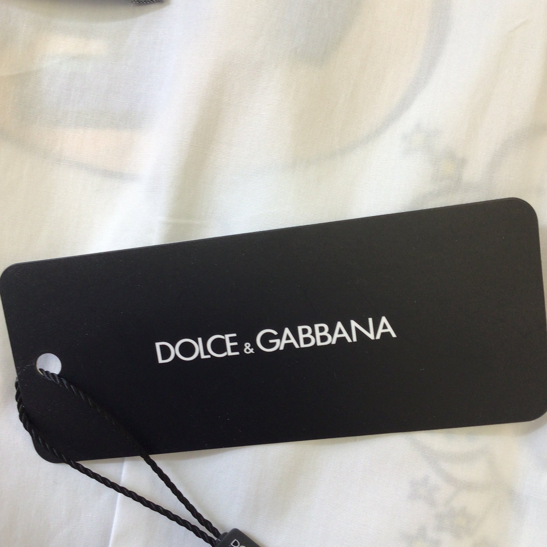 Dolce & Gabbana White Multi Comic Book Print Short Sleeved Cotton Dress
