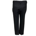 Load image into Gallery viewer, Brunello Cucinelli Navy Blue Wool Trousers with Monili
