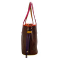 Load image into Gallery viewer, Etro Burgundy Multi Paisley Medium Shopping Tote
