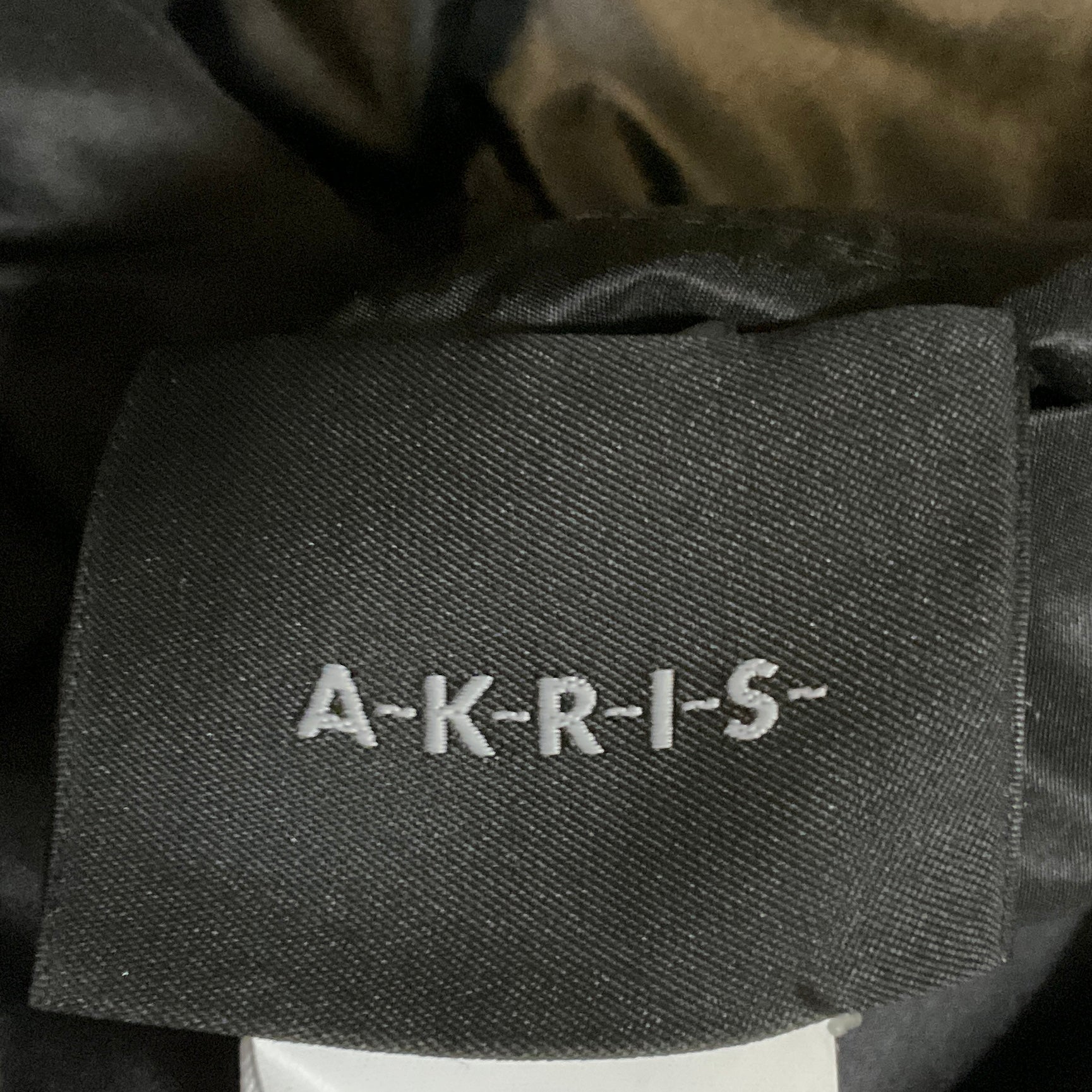 Akris Black Reversible Broadtail Lamb Fur Zip Front Coat