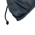 Load image into Gallery viewer, Bottega Veneta Navy Leather Pouch with Strap
