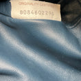 Load image into Gallery viewer, Bottega Veneta Navy Leather Pouch with Strap
