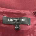 Load image into Gallery viewer, Lafayette 148 New York Burgundy Ruffle Sleeve Wool Stretch Dress
