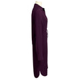 Load image into Gallery viewer, Jil Sander Purple Long Sleeved Crepe Wrap Midi Dress
