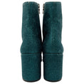 Load image into Gallery viewer, Dries van Noten Teal Glitter Ankle Boots
