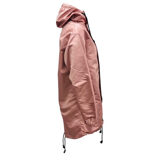 Acne Studios Blush Pink Hooded Parka Jacket