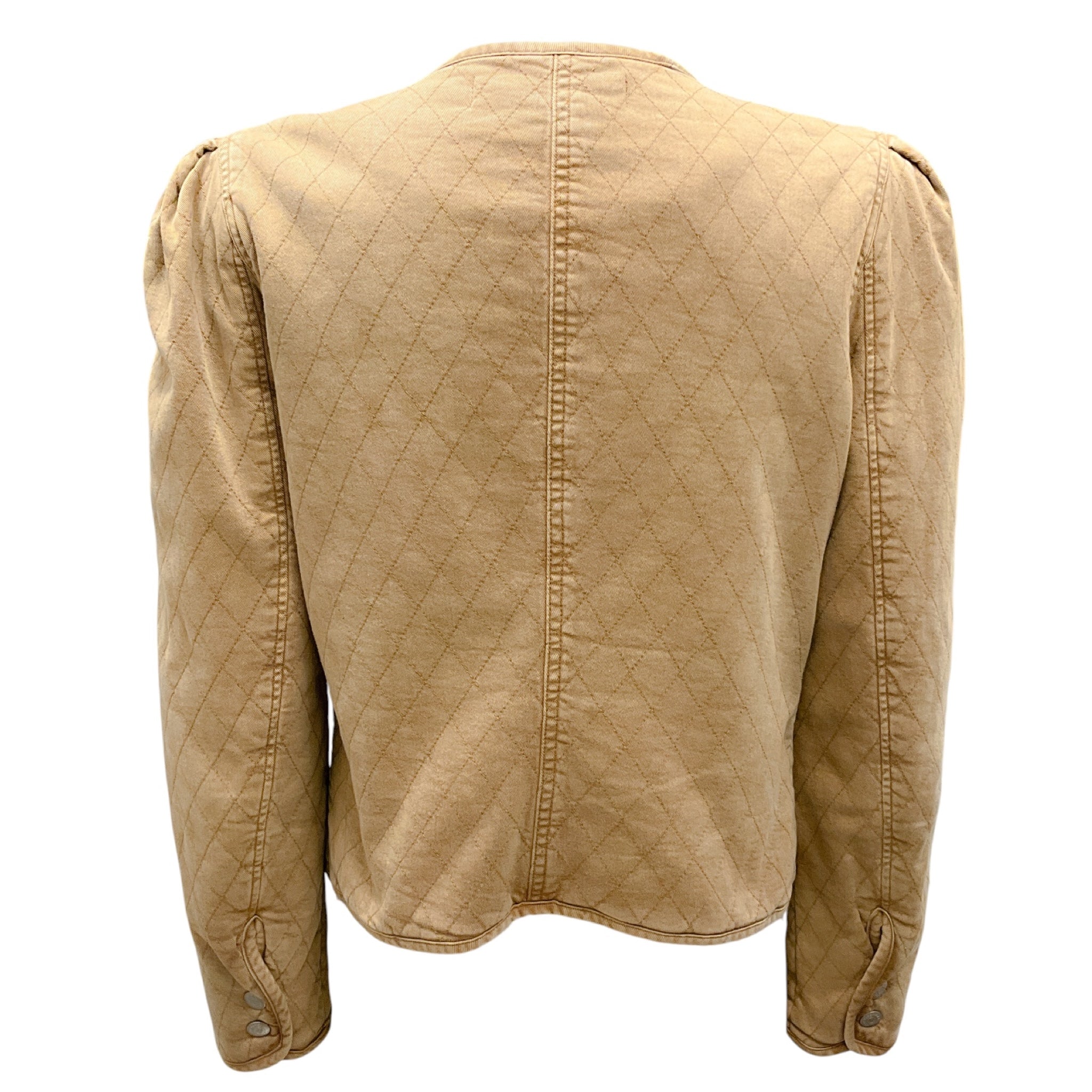 Veronica Beard Tan Sierra Camilla Quilted Jacket