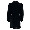 Load image into Gallery viewer, Rhode Black Zadie Cut Out Velvet Mini Dress

