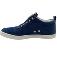 Load image into Gallery viewer, Christian Louboutin Blue Denim Figue A Vontade Slip On Sneakers
