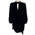 Load image into Gallery viewer, Rhode Black Zadie Cut Out Velvet Mini Dress
