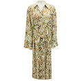Load image into Gallery viewer, Co Light Green Multi Printed Midi Shirtdress with Belt
