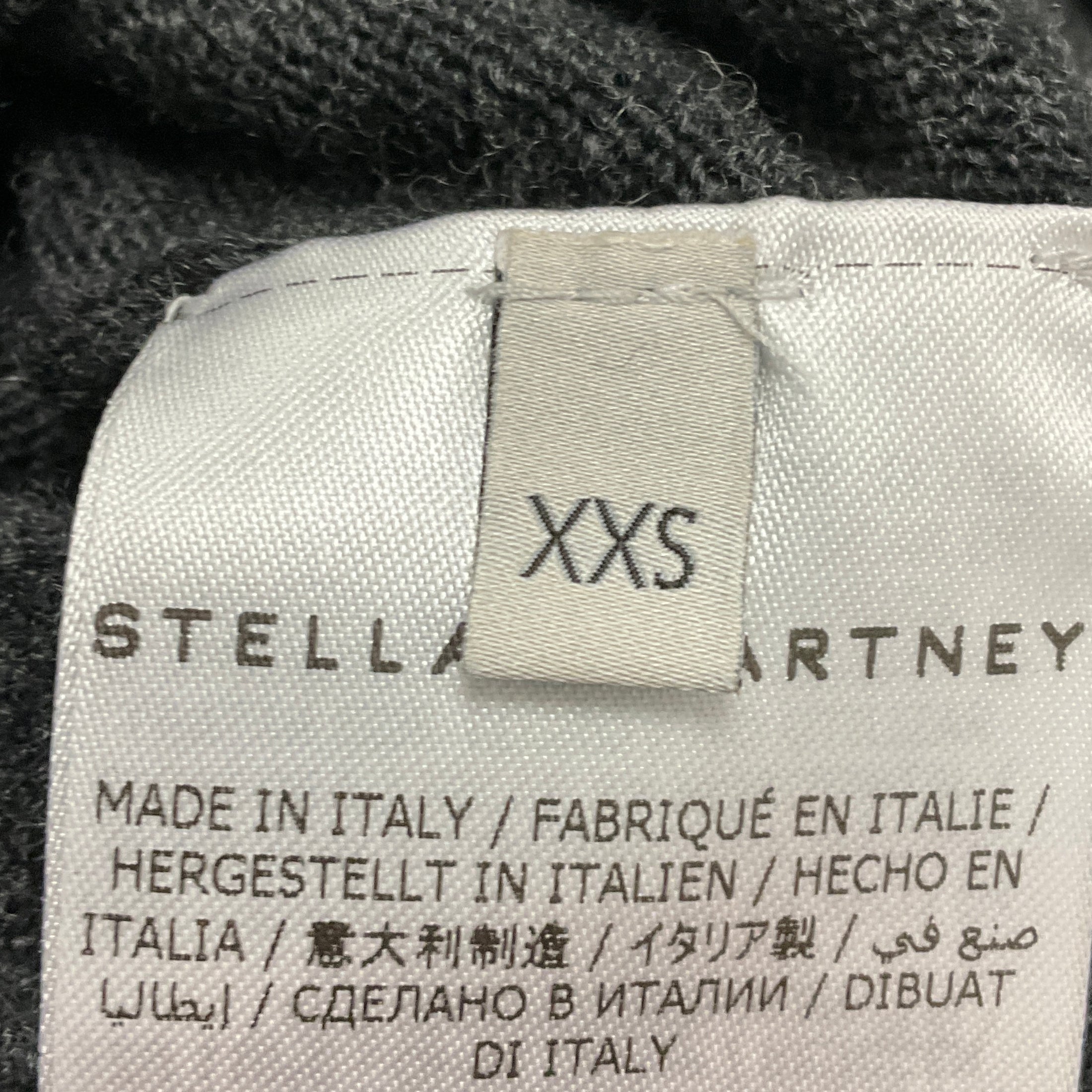 Stella McCartney 2024 Dark Grey Melange Chain Embellished Jumper