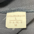 Load image into Gallery viewer, Brunello Cucinelli Slate Blue Grey One Shoulder Silk Crepe and Knit Top
