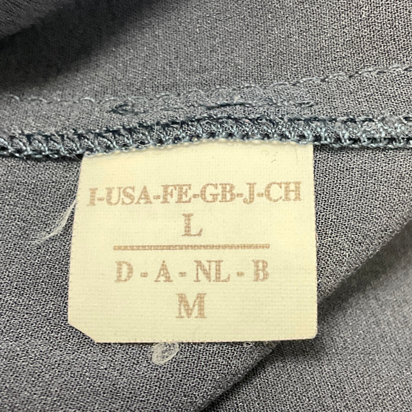 Brunello Cucinelli Slate Blue Grey One Shoulder Silk Crepe and Knit Top