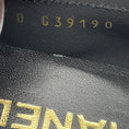 Load image into Gallery viewer, Chanel 2023 Black / Gold Logo Embellished Shiny Calfskin Leather Loafers
