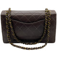 Load image into Gallery viewer, Chanel 1994-1996 Brown Lambskin Medium Flap Bag
