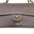 Load image into Gallery viewer, Chanel 1994-1996 Brown Lambskin Medium Flap Bag
