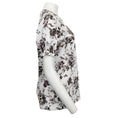 Load image into Gallery viewer, Erdem White Cotton Floral Beatrice Top
