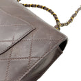 Load image into Gallery viewer, Chanel 1994-1996 Brown Lambskin Medium Flap Bag
