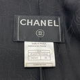 Load image into Gallery viewer, Chanel Black Velvet Silver Sequined Lace Open Jacket
