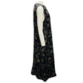 Load image into Gallery viewer, Co Black Multi Shell Print Sleeveless Midi Dress
