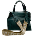 Load image into Gallery viewer, Henry Beguelin Dark Green Shopping Pocket Bag
