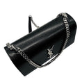Load image into Gallery viewer, Saint Laurent Black Calfskin Leather Medium Sunset Shoulder Bag
