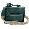 Load image into Gallery viewer, Henry Beguelin Dark Green Shopping Pocket Bag
