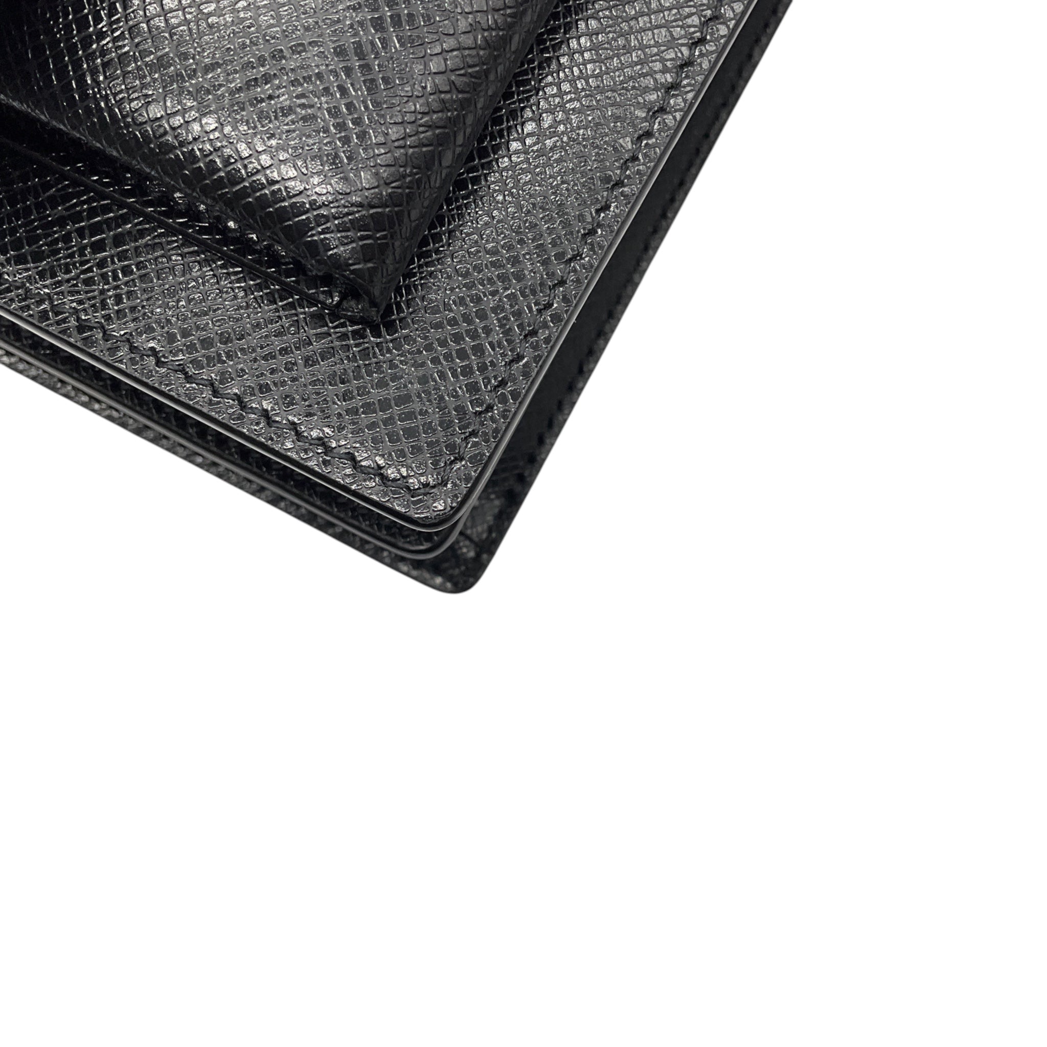 Saint Laurent Black Calfskin Leather Medium Sunset Shoulder Bag