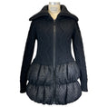 Load image into Gallery viewer, Moncler Gamme Rouge Black Rhea Wool Knit Jacket
