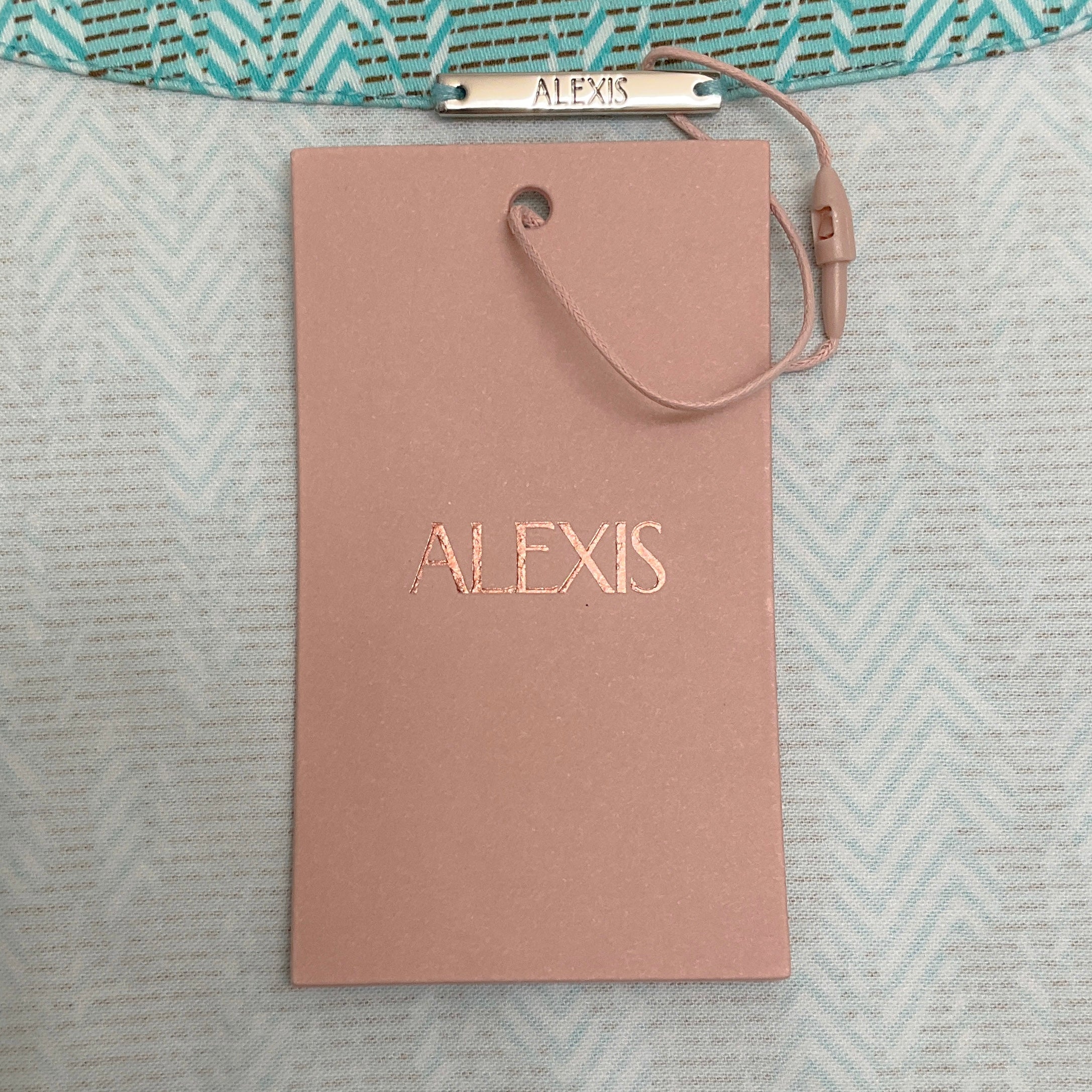 Alexis Jade Weave Iris Wrap Top