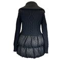 Load image into Gallery viewer, Moncler Gamme Rouge Black Rhea Wool Knit Jacket
