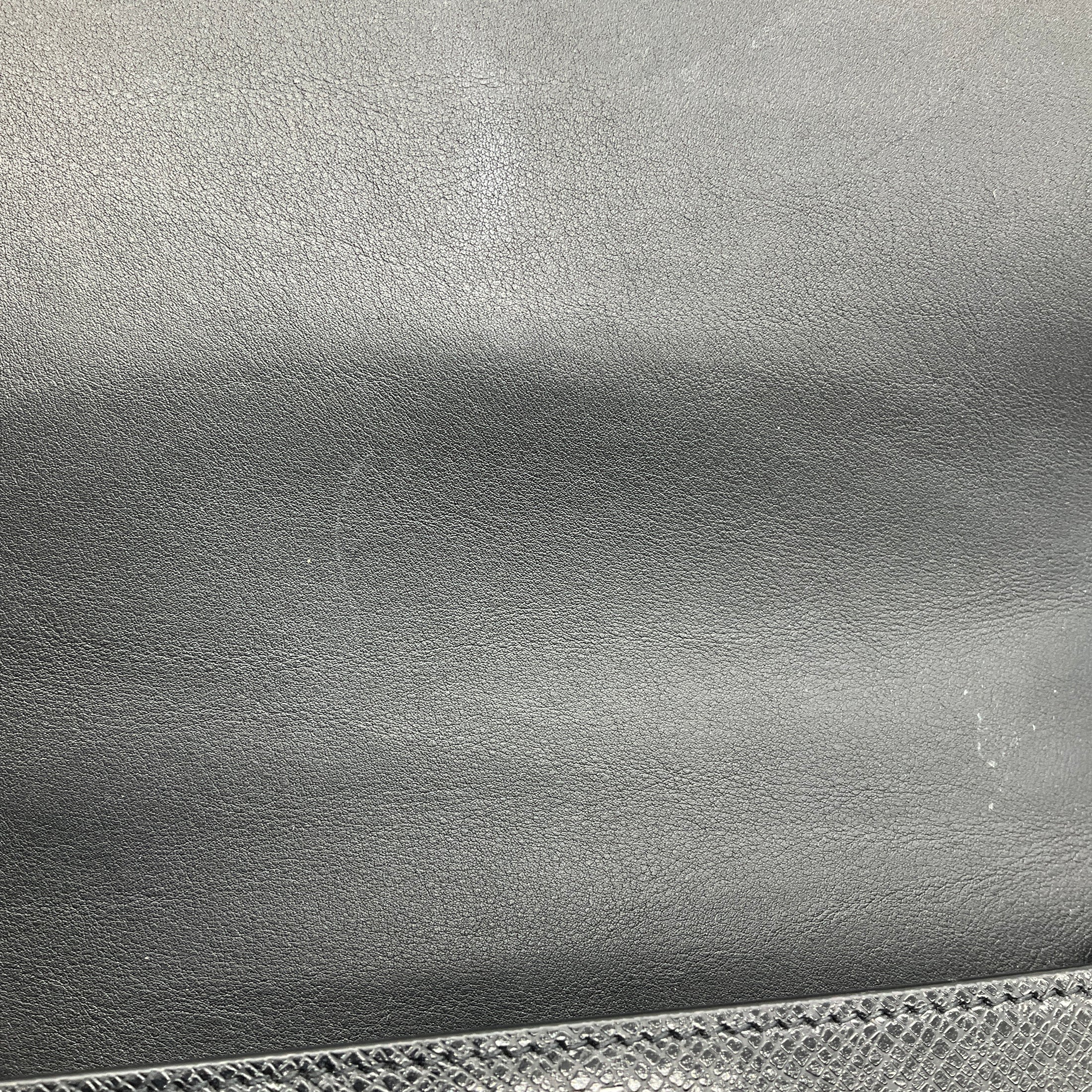 Saint Laurent Black Calfskin Leather Medium Sunset Shoulder Bag