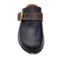 Load image into Gallery viewer, Louis Vuitton Black / Brown Monogram Coated Canvas and Leather Cottage Clog Mules
