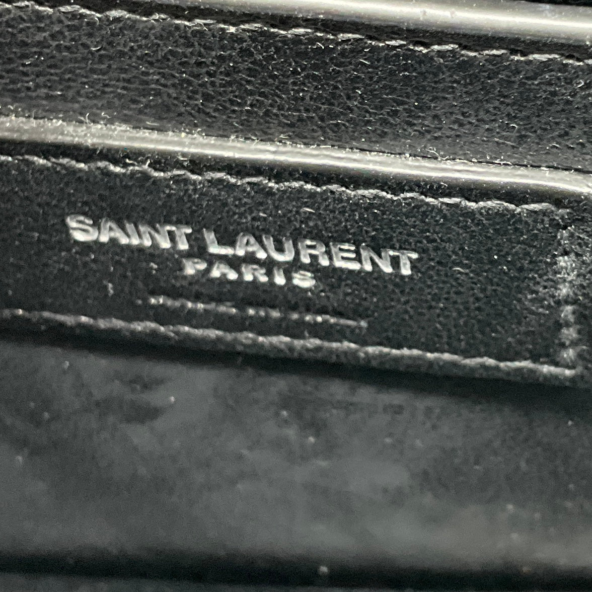 Saint Laurent Black Calfskin Leather Medium Sunset Shoulder Bag