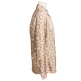 Load image into Gallery viewer, Dries Van Noten Blush Pink / Mauve Printed Button Front Silk Blouse
