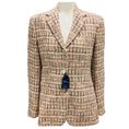 Load image into Gallery viewer, Belvest Ivory / Copper Metallic Tweed Blazer

