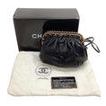 Load image into Gallery viewer, Chanel Vintage 1980's Black Nappa Leather Frame Bag with Chain Detail
