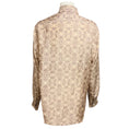 Load image into Gallery viewer, Dries Van Noten Blush Pink / Mauve Printed Button Front Silk Blouse
