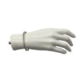 Load image into Gallery viewer, David Yurman Crossover Two Row Bracelet in Sterling Silver with Diamonds, 6mm
