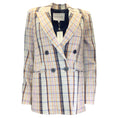 Load image into Gallery viewer, Michelle Waugh Multicolored Plaid Wool Blazer
