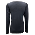 Load image into Gallery viewer, Brunello Cucinelli Navy Boatneck Cashmere Silk Lightweight Sweater
