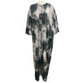 Load image into Gallery viewer, Costume National Homme Men's Grey Tie Dye Crew Long Zip Up Robe

