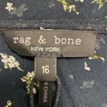Load image into Gallery viewer, Rag & Bone Navy Blue Floral Tamar Maxi Dress
