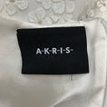 Load image into Gallery viewer, Akris White Sleeveless Floral Daisy Applique Cocktail Dress
