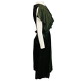 Load image into Gallery viewer, Roksanda Ilincic Green Silk Midi Cocktail Dress
